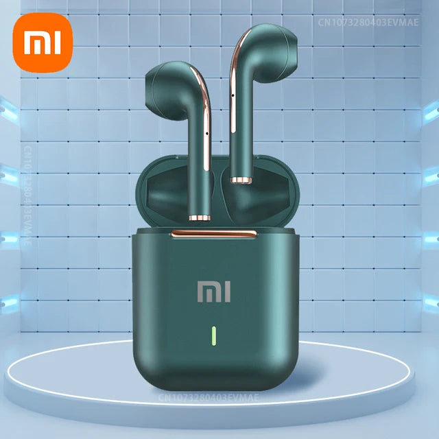 Fone de ouvido Bluetooth sem fio Xiaomi-Redmi, fones de ouvido com redução de ruído, estéreo hifi, fone de ouvido subwoofer