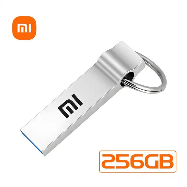 Pen Drive de alta velocidade Xiaomi, Pendrive impermeável, Disco de metal, Memory Stick, 512GB, 1TB, 2TB