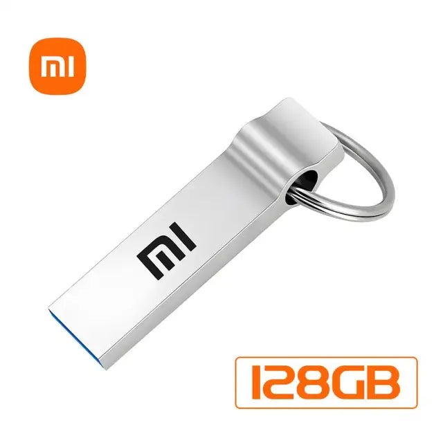 Pen Drive de alta velocidade Xiaomi, Pendrive impermeável, Disco de metal, Memory Stick, 512GB, 1TB, 2TB