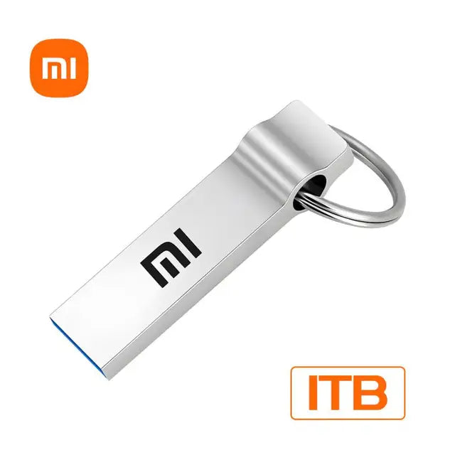 Pen Drive de alta velocidade Xiaomi, Pendrive impermeável, Disco de metal, Memory Stick, 512GB, 1TB, 2TB